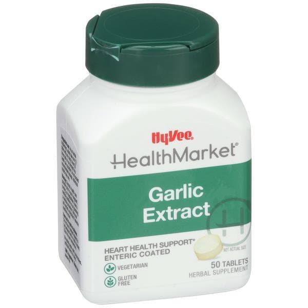 Hy-Vee Healthmarket Garlic Extract Coated