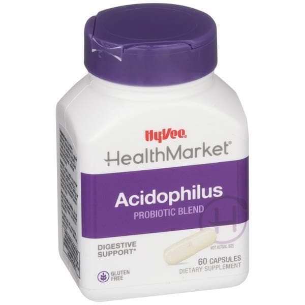 Hy-Vee Healthmarket All Natural Acidophilus Capsules