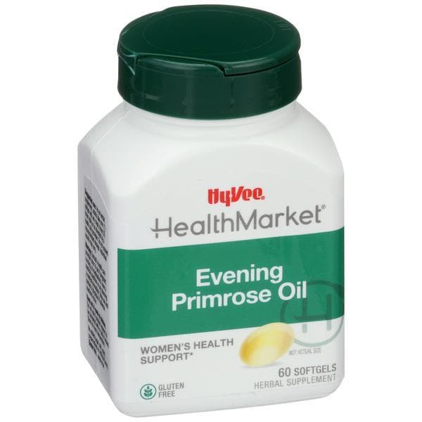 Hy-Vee Healthmarket All Natural Evening Primrose Oil Softgels