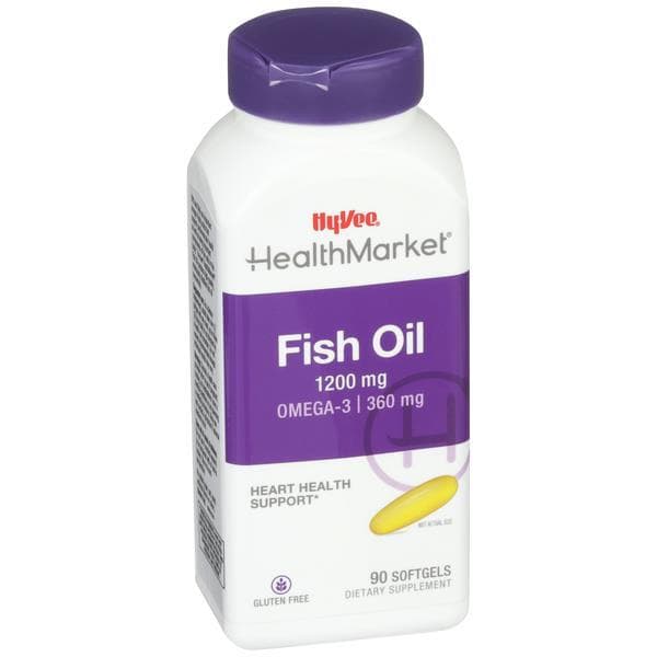 Hy-Vee Healthmarket All Natural Fish Dietary Supplement Softgels