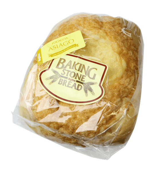 Asiago Focaccia Bread Demi Loaf