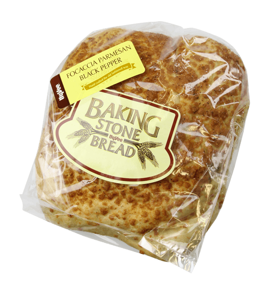 Black Pepper Parmesan Focaccia Demi Loaf