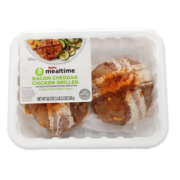 Mealtime Bacon Cheddar Chicken Grillers