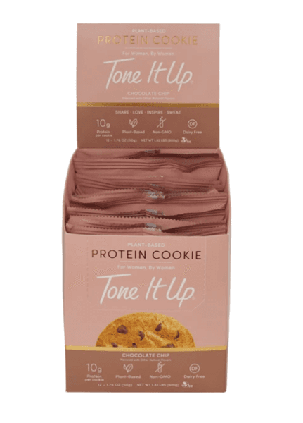 Tone It Up Plant-Based Protein Cookies - Chocolate Chip
