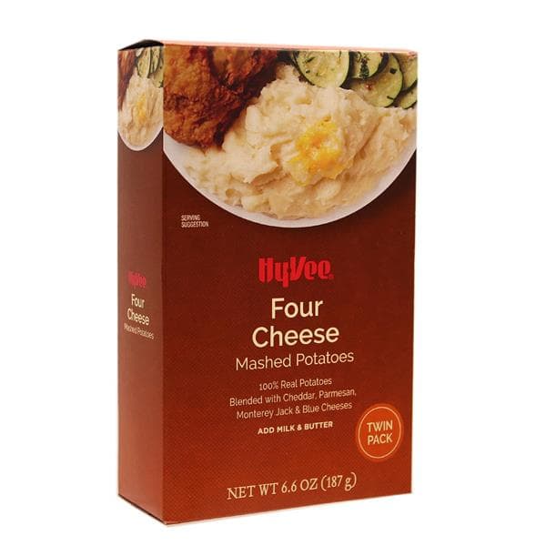 Hy-Vee Four Cheese Mashed Potatoes Twin