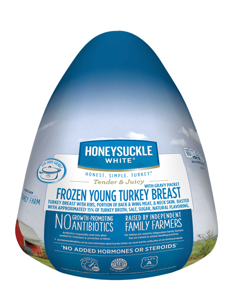 Honeysuckle White Bone-In Turkey Breast, With Gravy