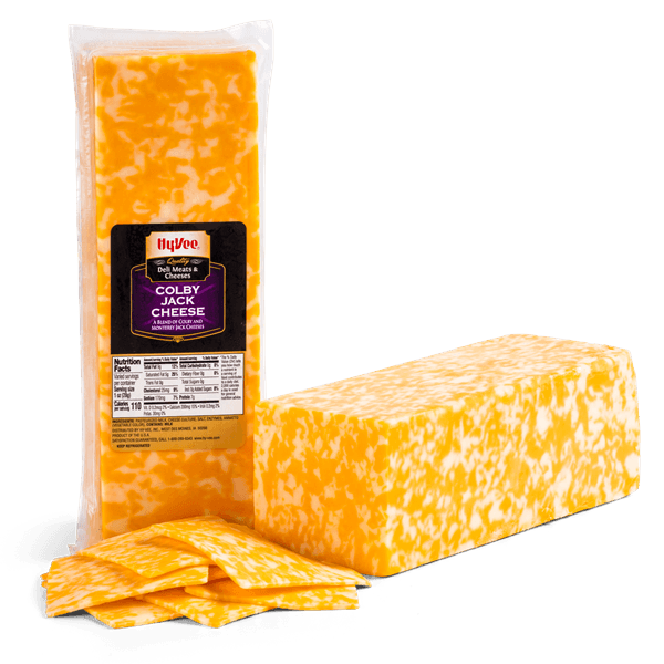 Hy-Vee Quality Sliced Colby Jack Cheese