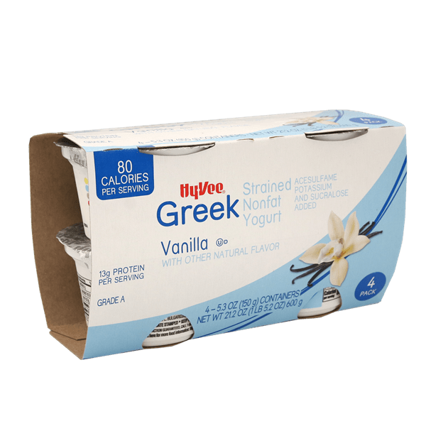 Hy-Vee Vanilla Greek Yogurt