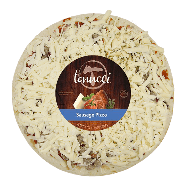 Tonucci Sausage Pizza