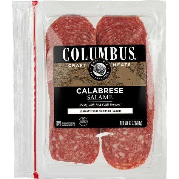 Columbus Sliced Calabrese Salame