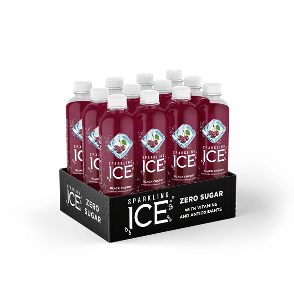 Sparkling Ice, Black Cherry Flavored Sparkling Water, Zero Sugar