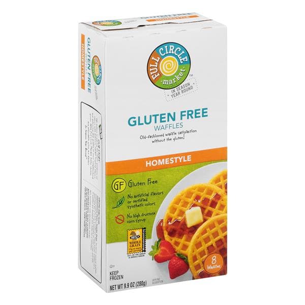 Full Circle Gluten Free Homestyle Waffles