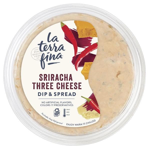 La Terra Fina Sriracha Three Cheese Dip & Spread