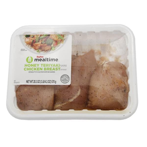 Mealtime Honey Teriyaki Flavored Chicken Breast With Rib Meat