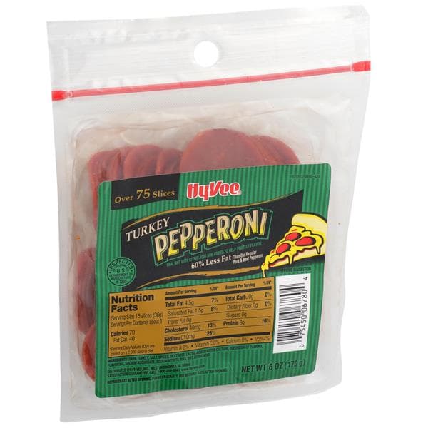 Hy-Vee Turkey Pepperoni