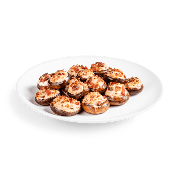 Cheddar-Bacon Stuffed Mushrooms