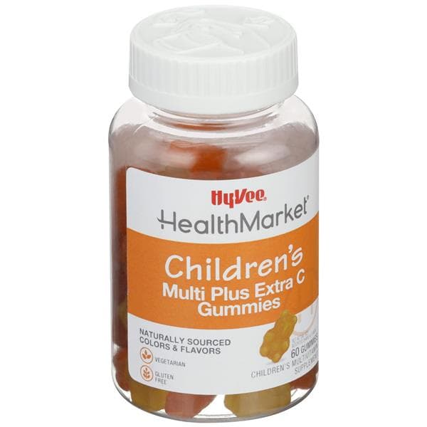 Hy-Vee Healthmarket Children'S Multivitamin Gummy Dietary Supplement