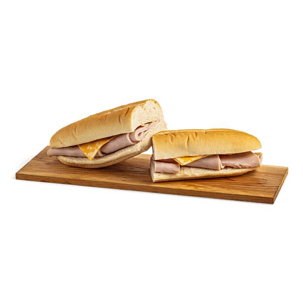 Mealtime Mesquite Turkey Breast & Colby Jack 12" White Sub