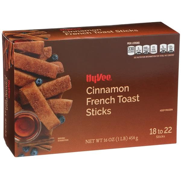 Hy-Vee French Toast Sticks Cinnamon