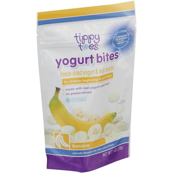 Tippy Toes Banana Yogurt Bites
