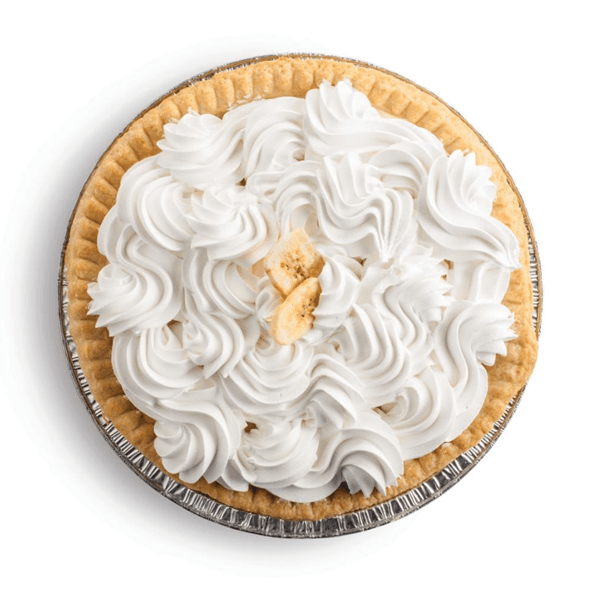 Gourmet Banana Creme Pie 10"
