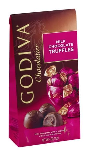 Godiva Truffles Milk Chocolate