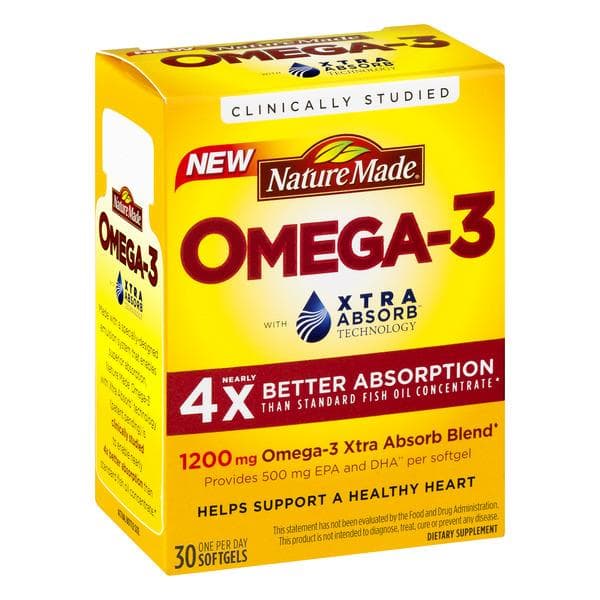 Nature Made Omega-3 Softgels