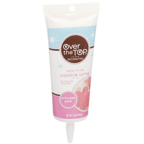 Over The Top Cookie Icing Princess Pink
