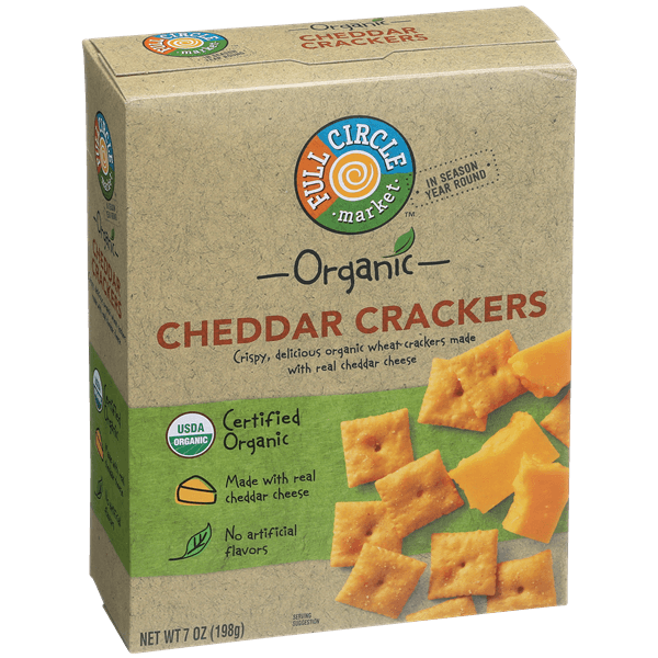 Full Circle Cheese Crackers