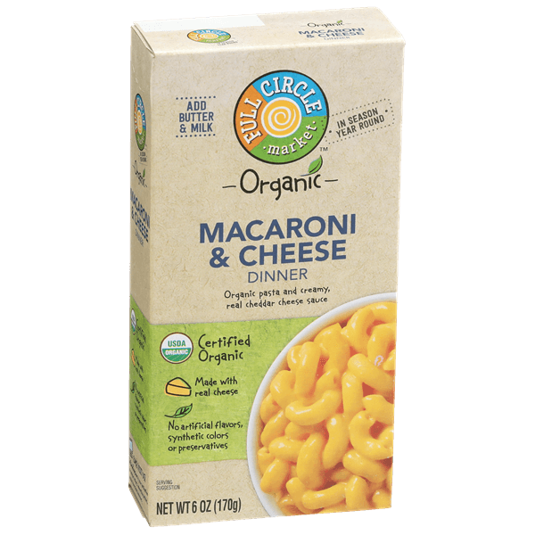 Full Circle Macaroni & Cheese Cheddar Dinner