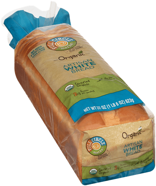 Full Circle Market Organic White Artisan Bread