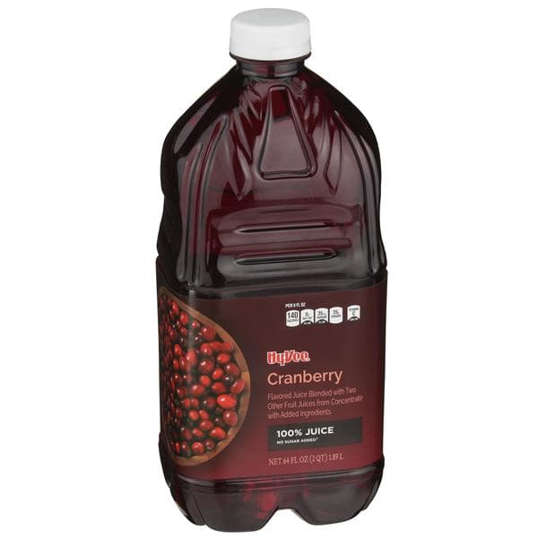 Hy-Vee 100% Cranberry Juice