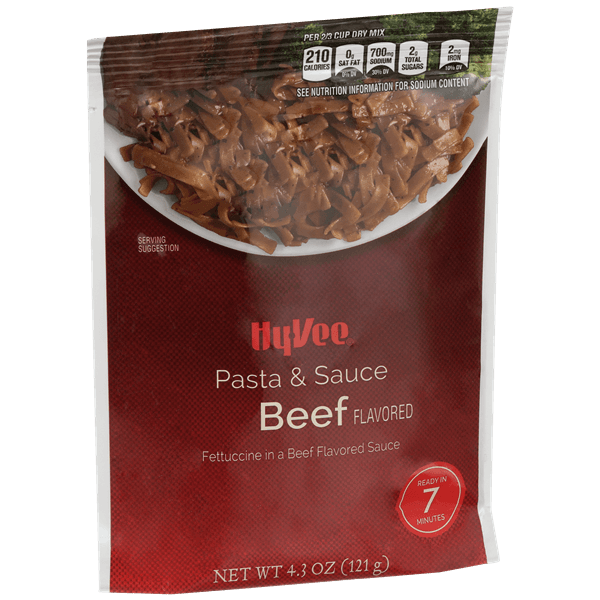 Hy-Vee Beef Flavored Pasta & Sauce