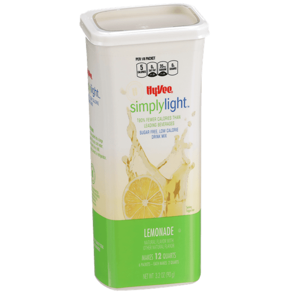 Hy-Vee Simply Light Lemonade Drink Mix