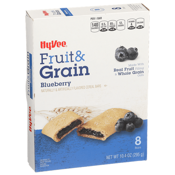 Hy-Vee Fruit & Grain Blueberry Cereal Bars
