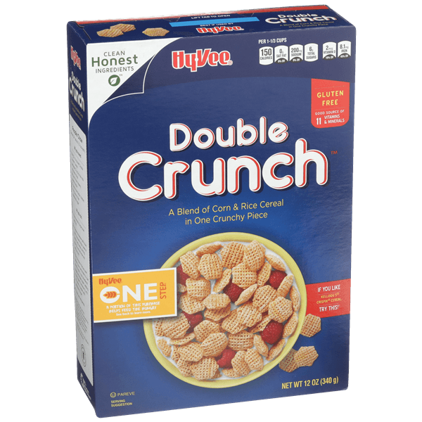 Hy-Vee One Step Double Crunch Cereal