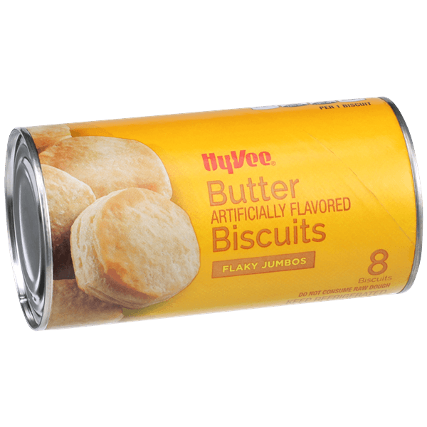 Hy-Vee Jumbos Flaky Butter Flavored Biscuits