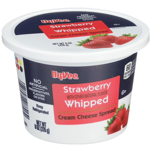 Hy-Vee Strawberry Whipped Cream Cheese Spread
