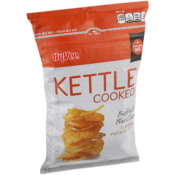Hy-Vee Kettle Cooked Buffalo & Blue Cheese Potato Chips