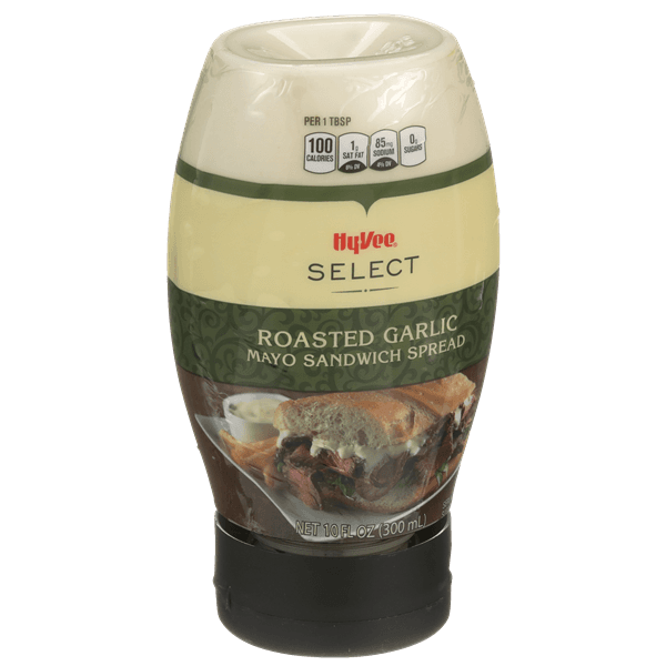 Hy-Vee Select Roasted Garlic Mayo Sandwich Spread