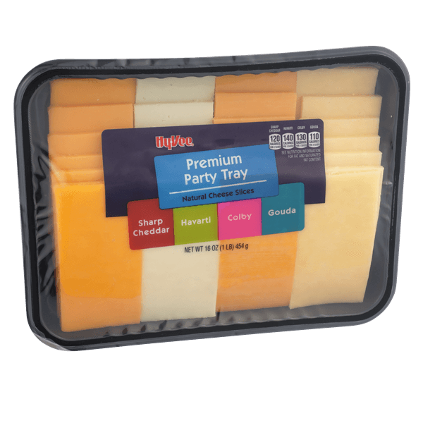 Hy-Vee Premium 4 Cheese Party Tray