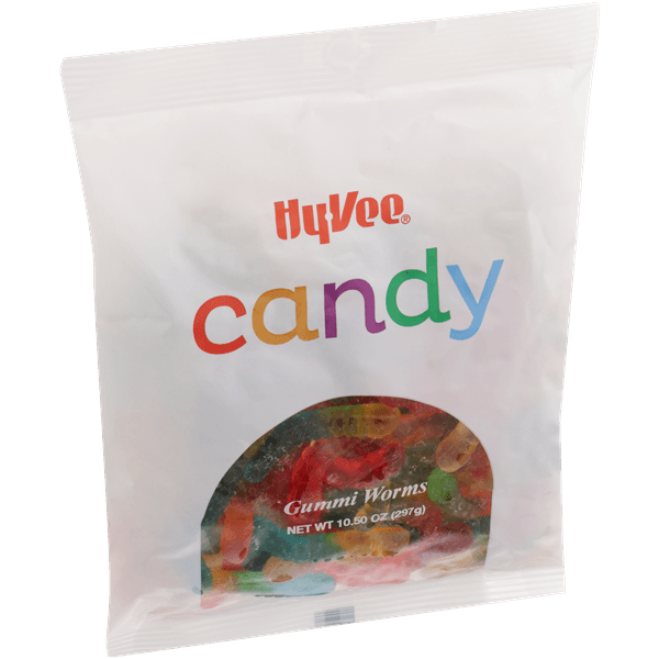 Hy-Vee Candy Gummi Worms