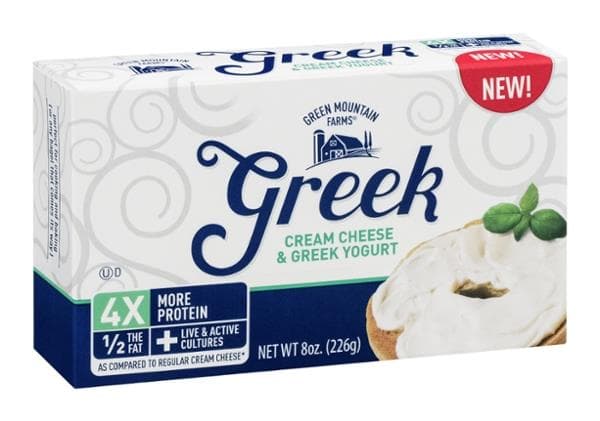 Green Mountain Farms Greek Cream Cheese & Greek Yogurt