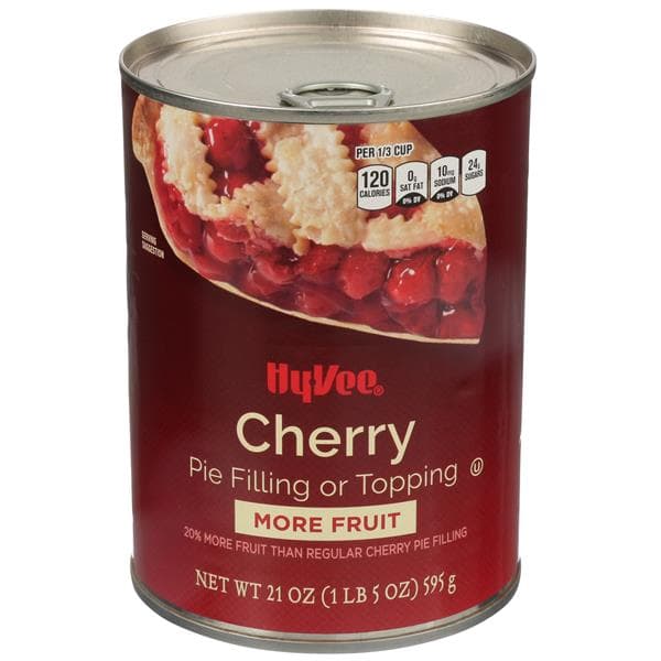 Hy-Vee More Fruit Cherry Pie Filling Or Topping
