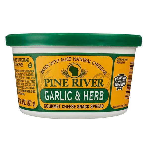 Pine River Snack Garlic & Herb Spread