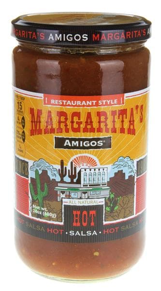 Margarita'S Amigos Restaurant Style Hot Salsa