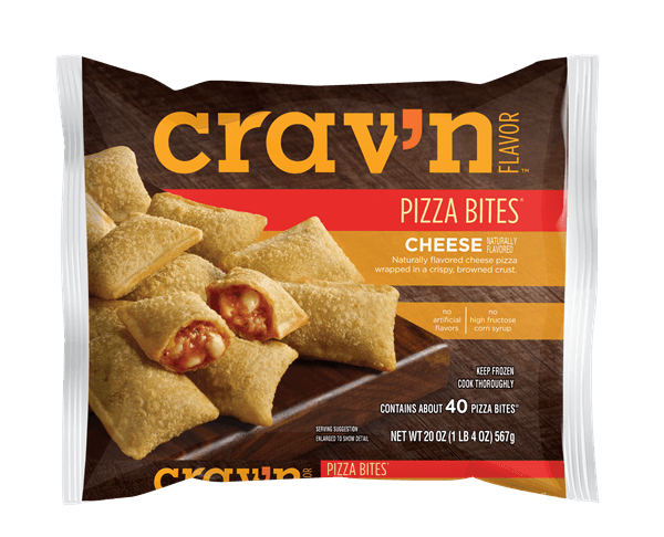 Crav'N Flavor Cheese Pizza Bites