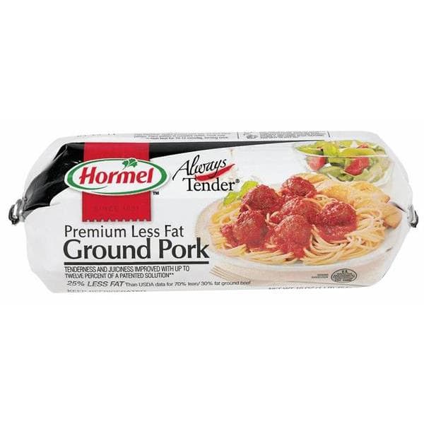 Hormel Ground Pork 80% Lean 20% Fat