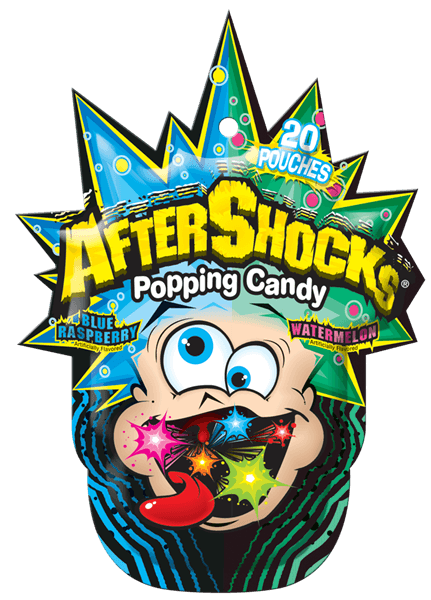 Aftershocks Popping Candy Blue Raspberry/ Watermelon