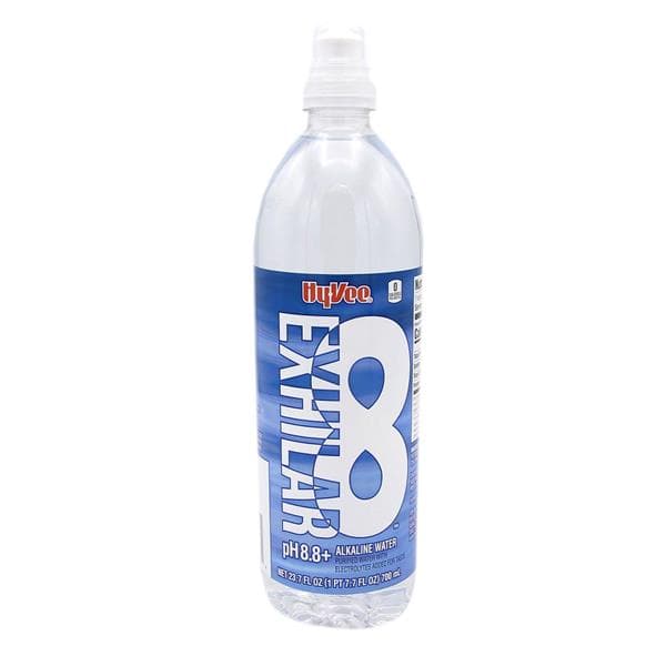 Hy-Vee Exhilar8, Purified Alkaline Water With Electrolytes